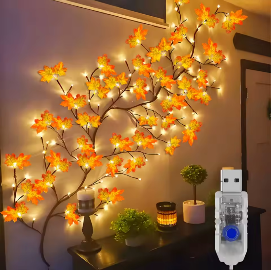 Cherry Blossom LED Branch - Decorative Wall Light